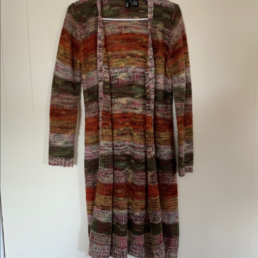 Ultra Flirt Colorful Cardigan